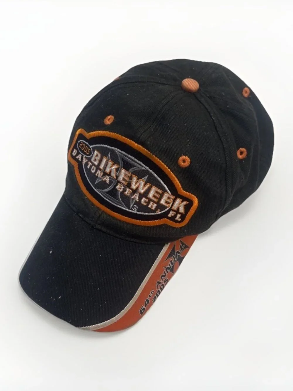 64th Annual Bike Week 2005 Daytona Beach, FL Adjustable Hat Vintage Embroidered